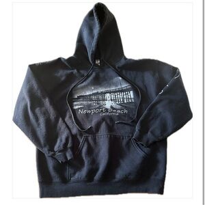Newport Beach California hoodie size L